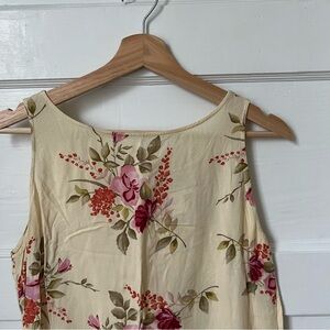 Coldwater Creek yellow maxi dress